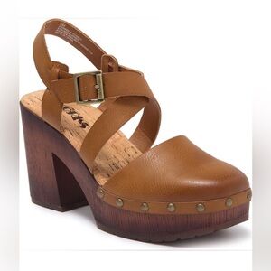 Kork-Ease Wendy Ankle Strap Dressy Block Heels